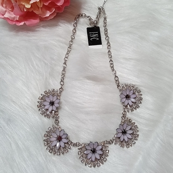 INC International Concepts Jewelry - 💜New Purple Flower Necklace💜